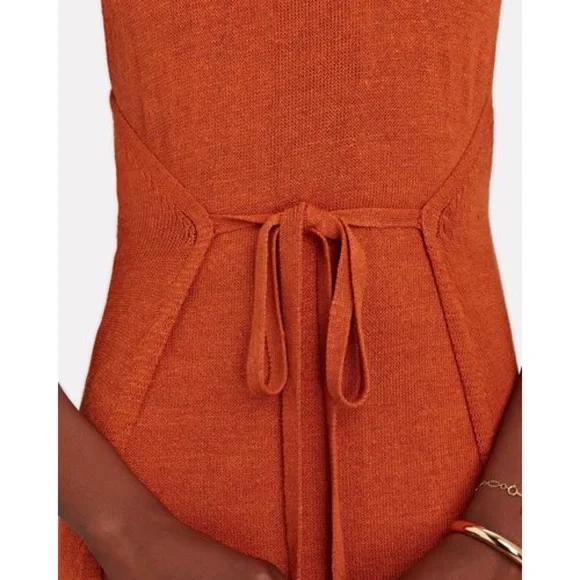 Cult Gaia Remi Knit Halter Dress